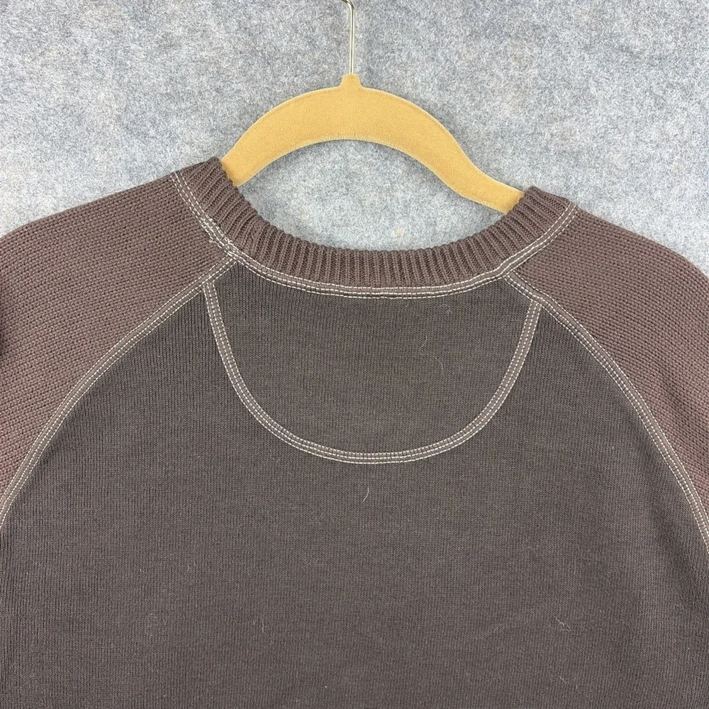 Tommy Bahama Crewneck Brown Pullover Men's Sweater Size XL